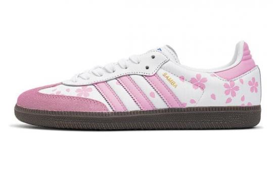 Кроссовки Adidas Originals Samba Skateboard Shoes Women's Low-Top White IG1024